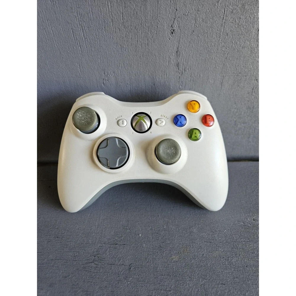 Xbox 360 Wireless Controller Official White Gaming Pad Remote Untested OEM